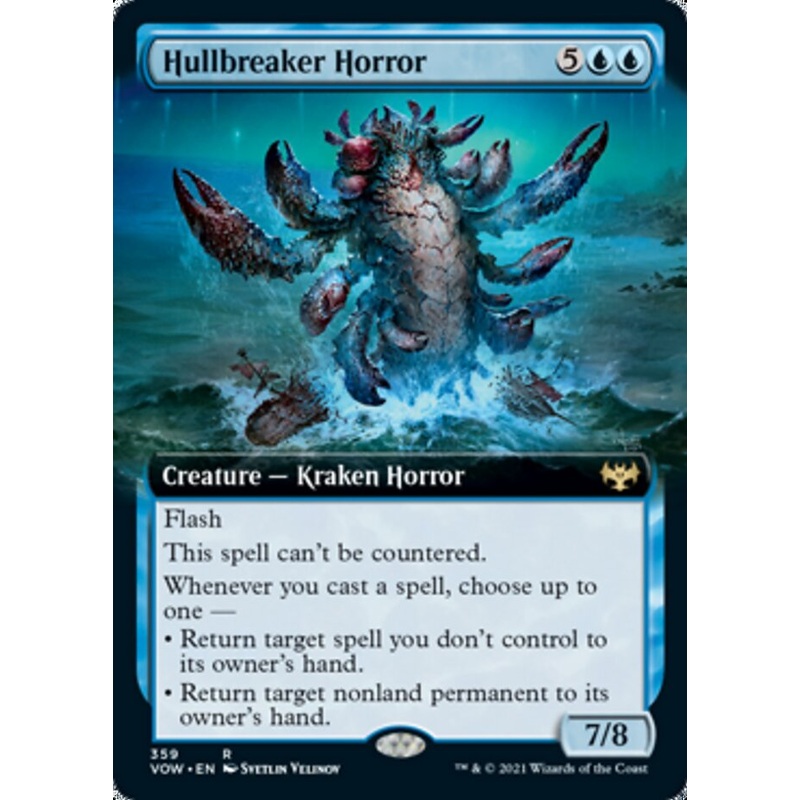 Hullbreaker Horror (Extended Art) [Innistrad: Crimson Vow]