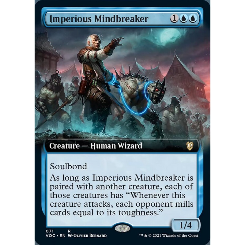 Imperious Mindbreaker (Extended Art) [Innistrad: Crimson Vow Commander]