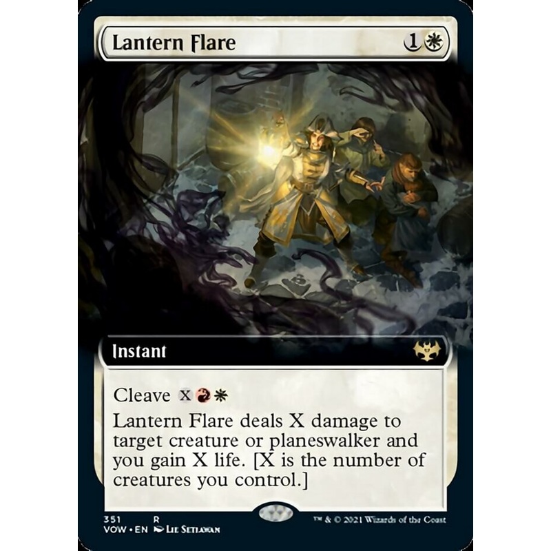 Lantern Flare (Extended Art) [Innistrad: Crimson Vow]