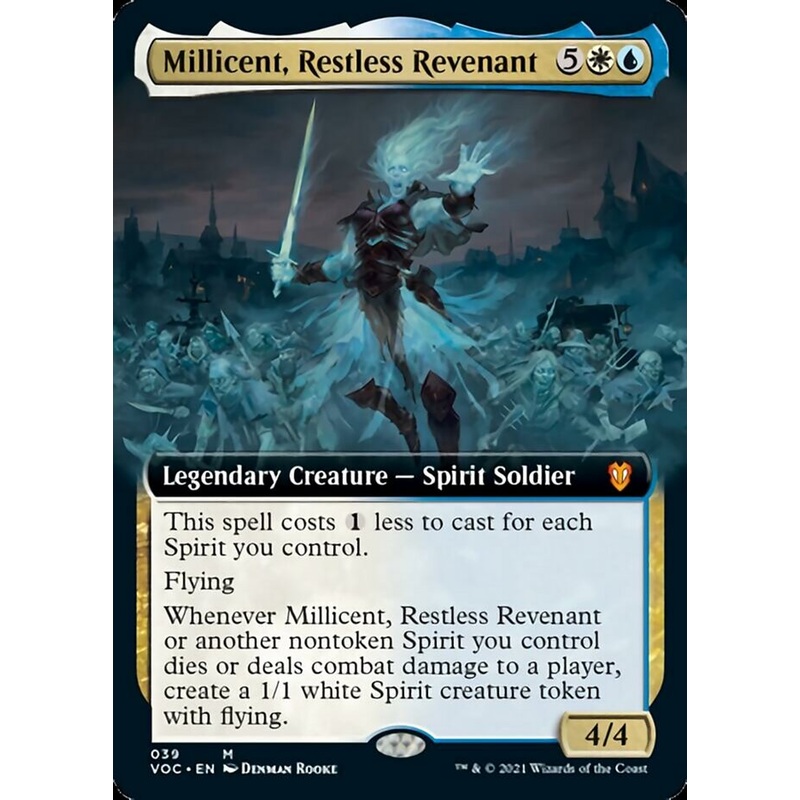 Millicent, Restless Revenant (Extended Art) [Innistrad: Crimson Vow Commander]