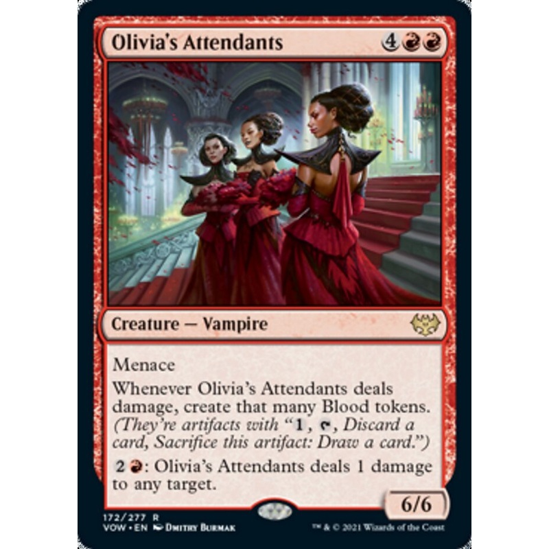 Olivia's Attendants [Innistrad: Crimson Vow]
