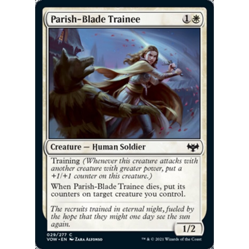 Parish-Blade Trainee [Innistrad: Crimson Vow]