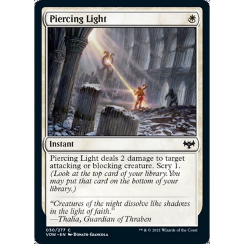 Piercing Light [Innistrad: Crimson Vow]