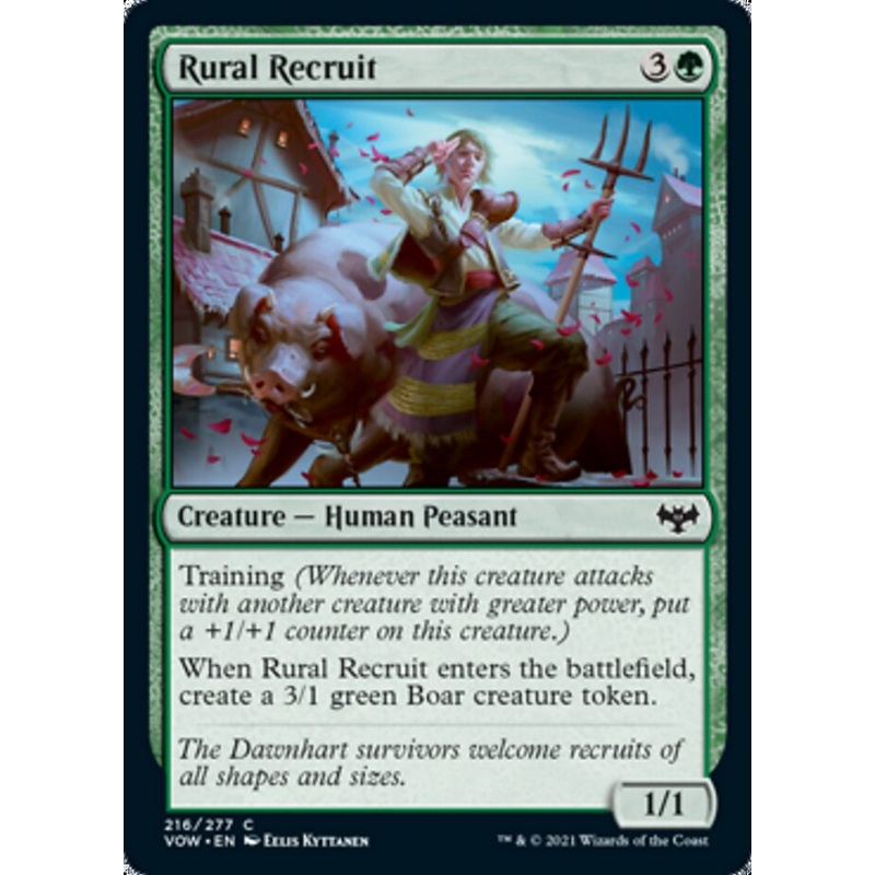 Rural Recruit [Innistrad: Crimson Vow]