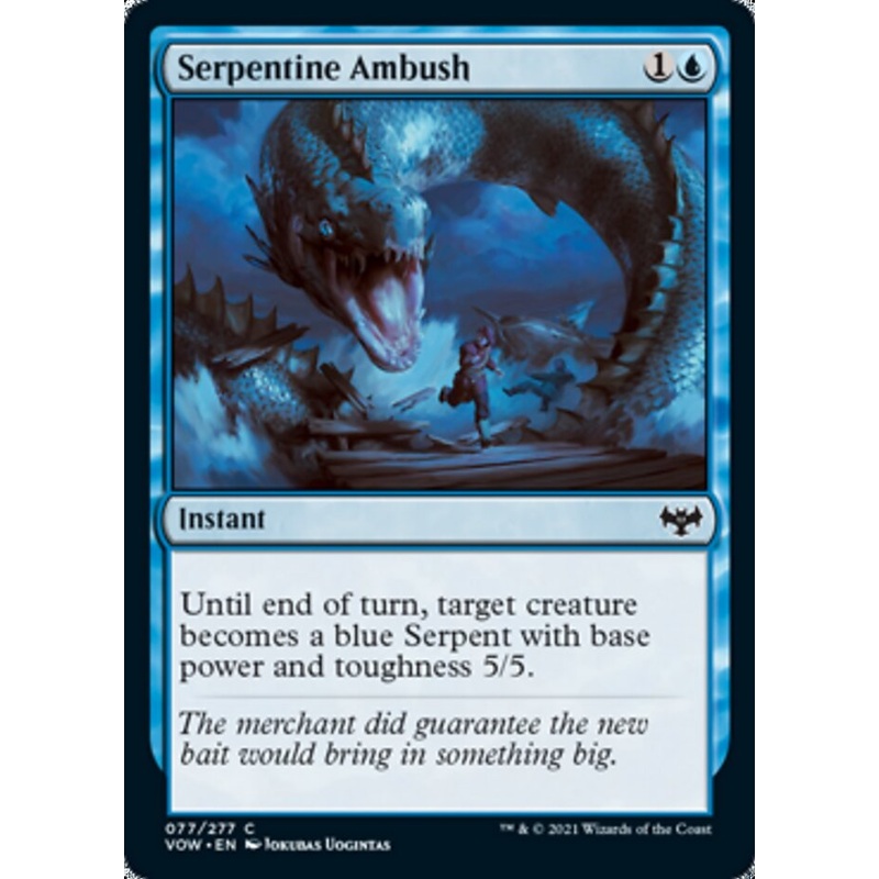 Serpentine Ambush [Innistrad: Crimson Vow]