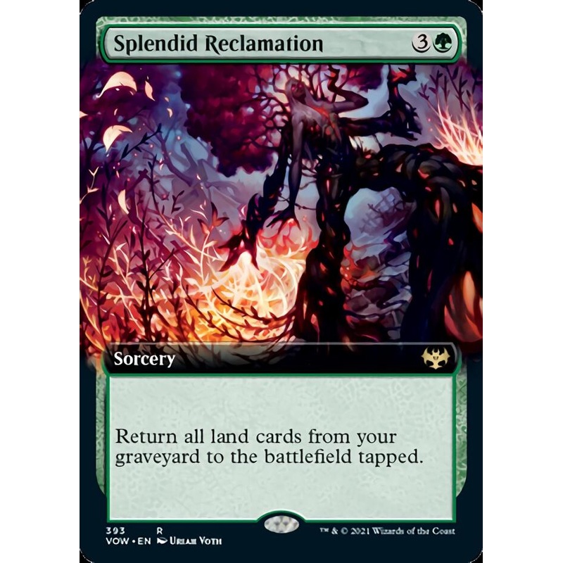 Splendid Reclamation (Extended Art) [Innistrad: Crimson Vow]