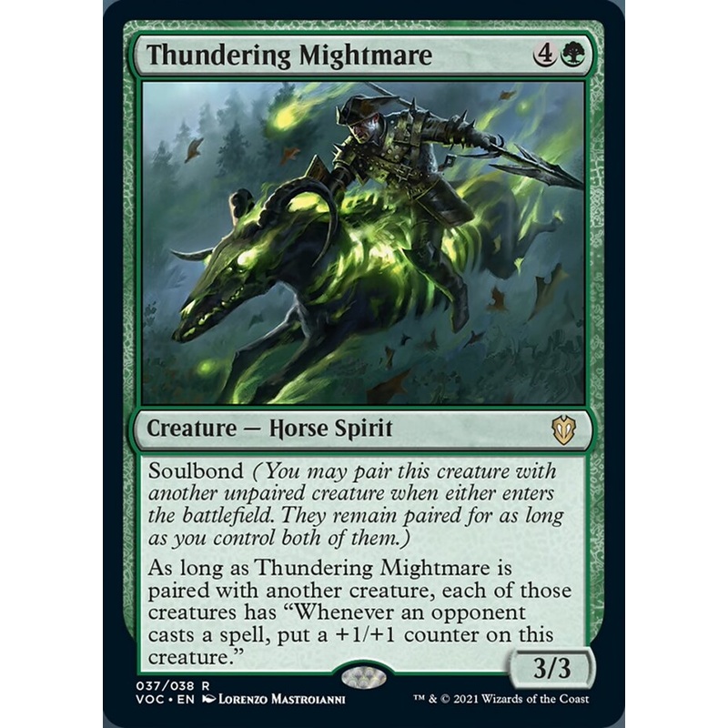 Thundering Mightmare [Innistrad: Crimson Vow Commander]