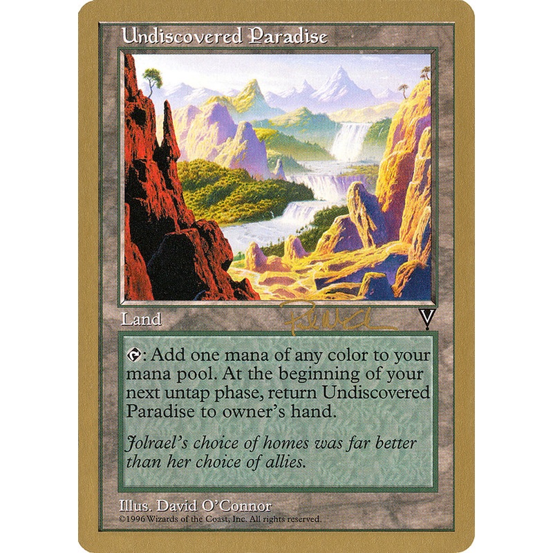 Undiscovered Paradise (Paul McCabe) [World Championship Decks 1997]