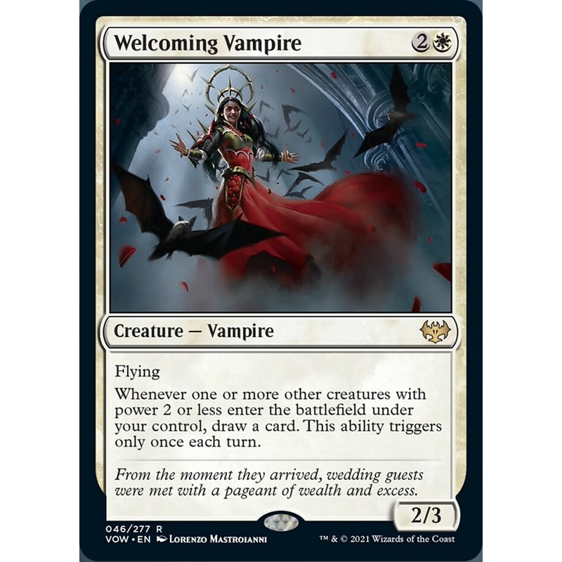Welcoming Vampire [Innistrad: Crimson Vow]