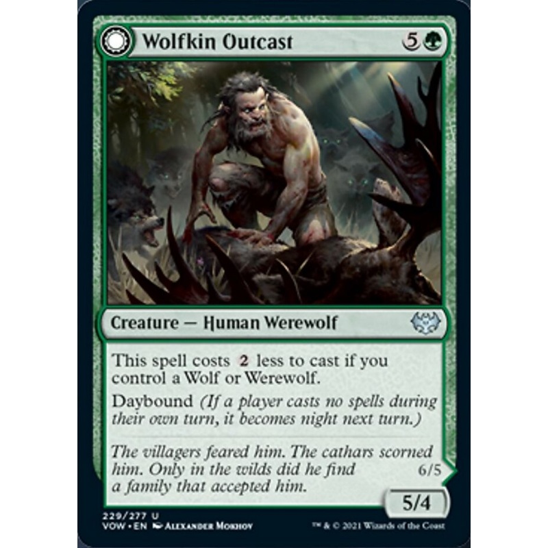 Wolfkin Outcast // Wedding Crasher [Innistrad: Crimson Vow]