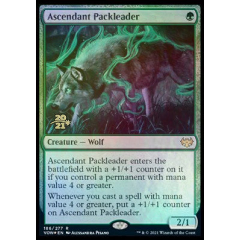 Ascendant Packleader [Innistrad: Crimson Vow Prerelease Promos]
