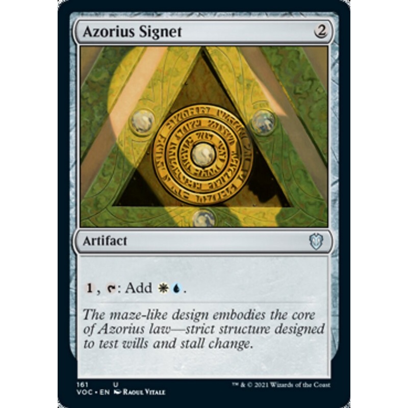 Azorius Signet [Innistrad: Crimson Vow Commander]