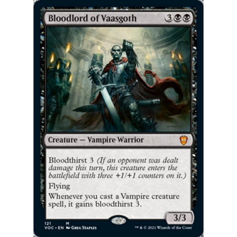 Bloodlord of Vaasgoth [Innistrad: Crimson Vow Commander]