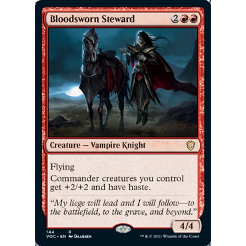 Bloodsworn Steward [Innistrad: Crimson Vow Commander]