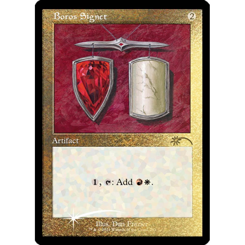 Boros Signet (Retro) (Foil Etched) [Secret Lair Drop Series]