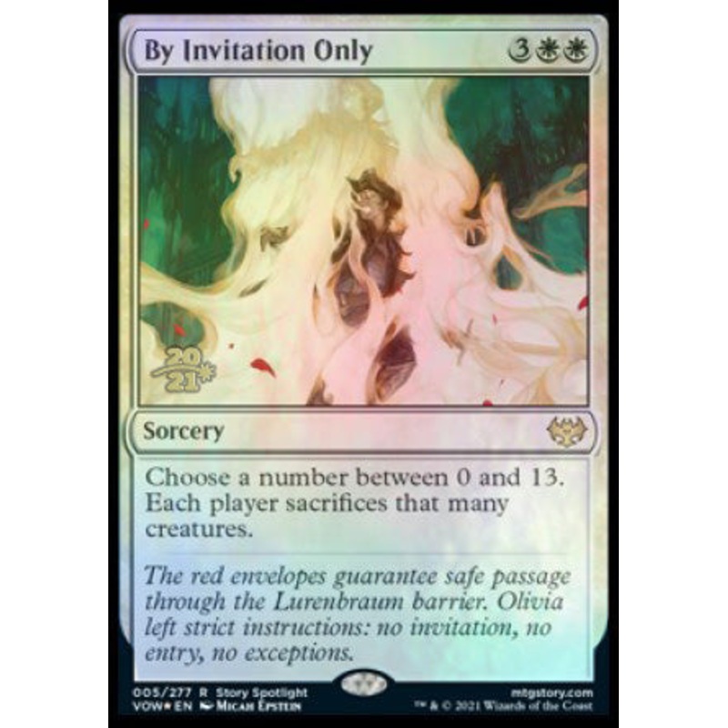 By Invitation Only [Innistrad: Crimson Vow Prerelease Promos]