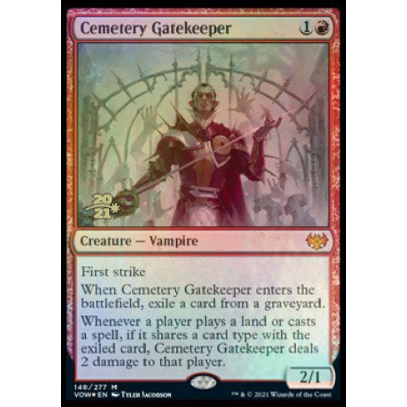Cemetery Gatekeeper [Innistrad: Crimson Vow Prerelease Promos]