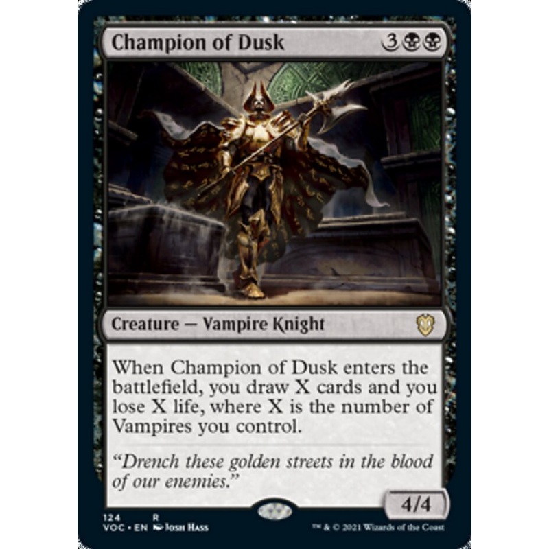 Champion of Dusk [Innistrad: Crimson Vow Commander]
