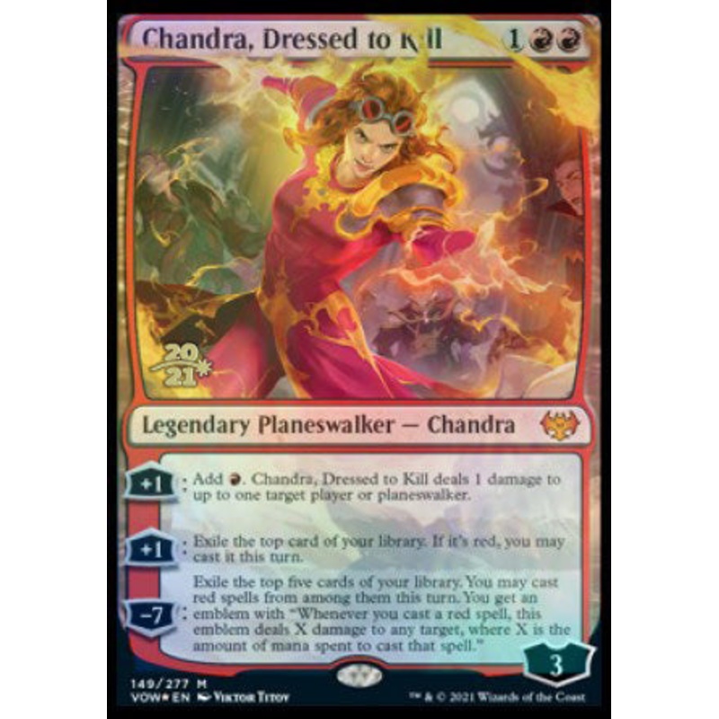 Chandra, Dressed to Kill [Innistrad: Crimson Vow Prerelease Promos]