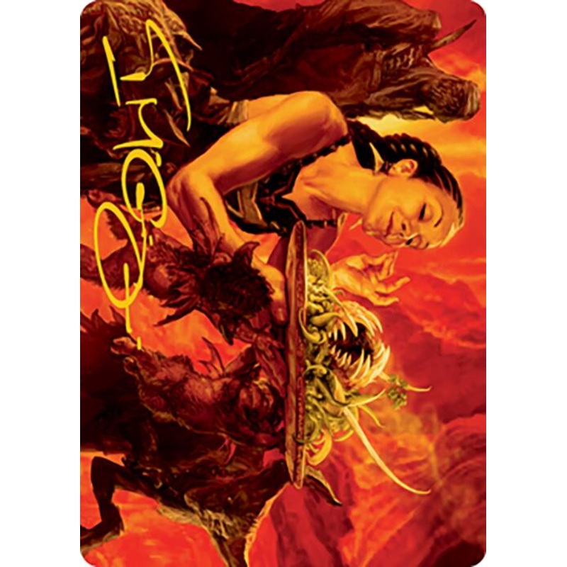 Chef's Kiss Art Card (Gold-Stamped Signature) [Modern Horizons 2 Art Series]
