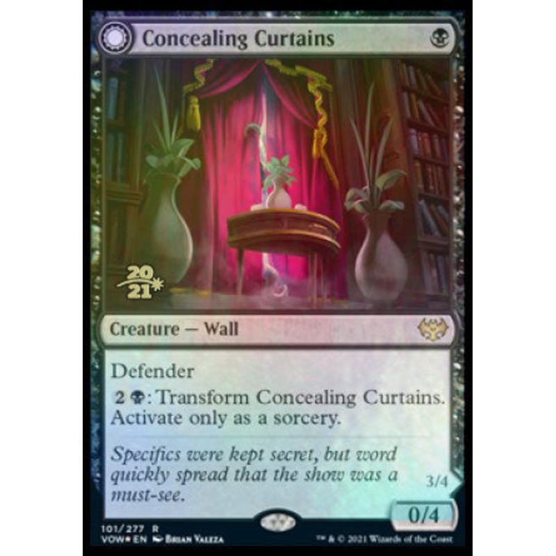 Concealing Curtains // Revealing Eye [Innistrad: Crimson Vow Prerelease Promos]