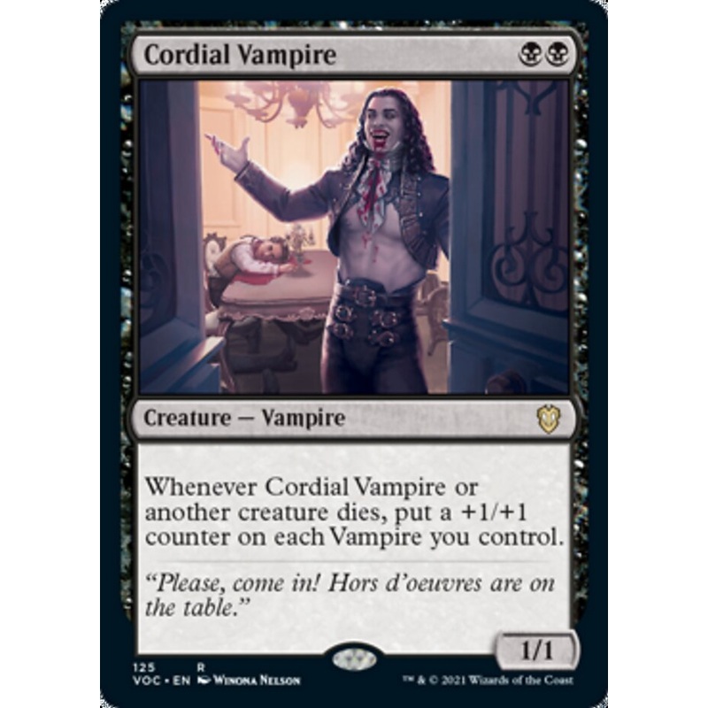 Cordial Vampire [Innistrad: Crimson Vow Commander]