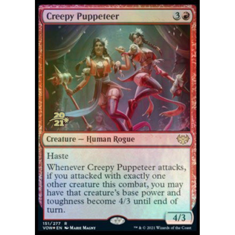 Creepy Puppeteer [Innistrad: Crimson Vow Prerelease Promos]