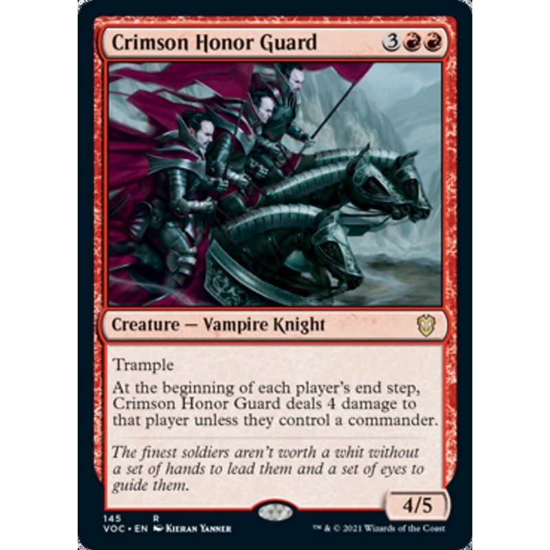 Crimson Honor Guard [Innistrad: Crimson Vow Commander]