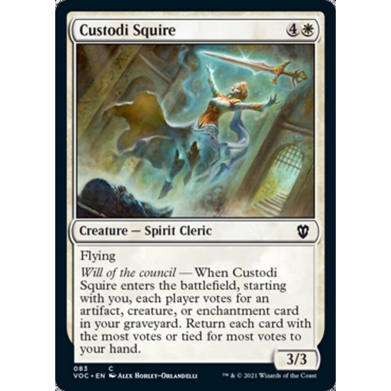 Custodi Squire [Innistrad: Crimson Vow Commander]