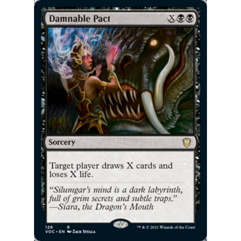 Damnable Pact [Innistrad: Crimson Vow Commander]