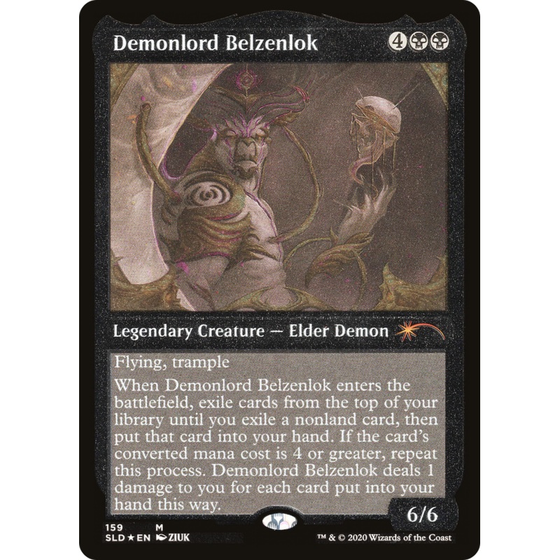 Demonlord Belzenlok (Foil Etched) [Secret Lair Drop Series]