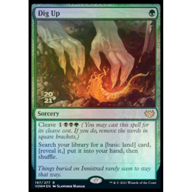 Dig Up [Innistrad: Crimson Vow Prerelease Promos]