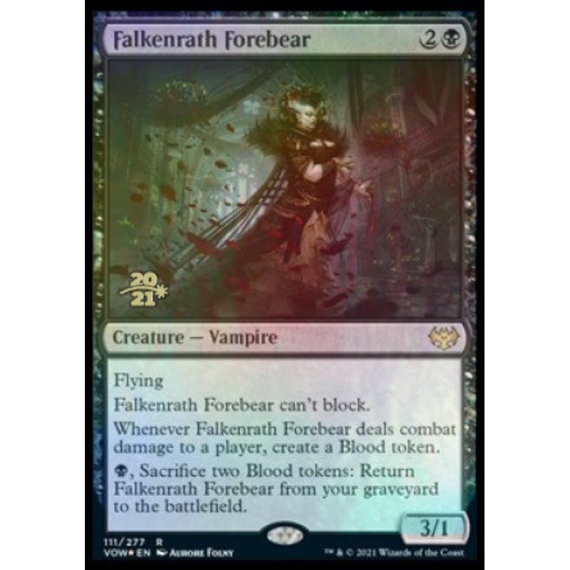 Falkenrath Forebear [Innistrad: Crimson Vow Prerelease Promos]