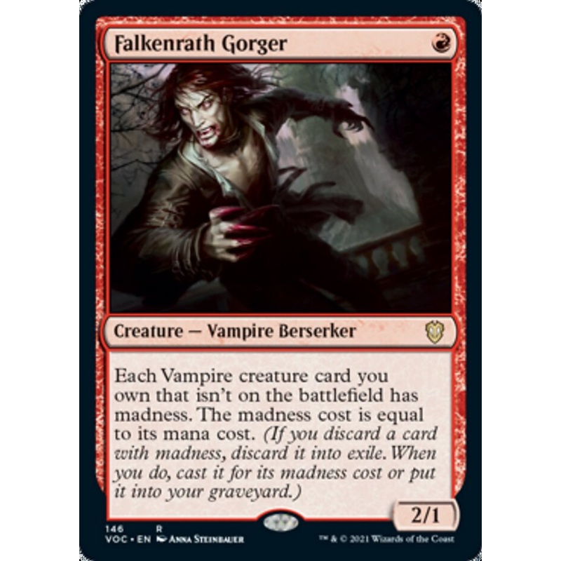 Falkenrath Gorger [Innistrad: Crimson Vow Commander]