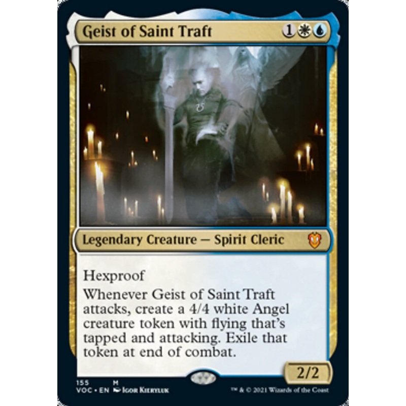 Geist of Saint Traft [Innistrad: Crimson Vow Commander]