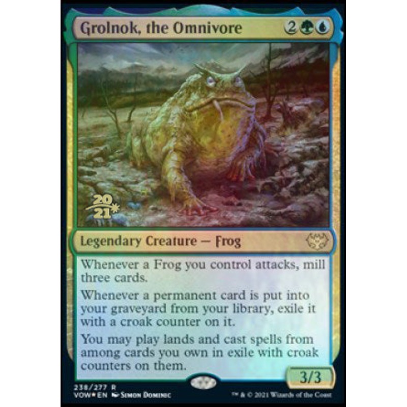 Grolnok, the Omnivore [Innistrad: Crimson Vow Prerelease Promos]