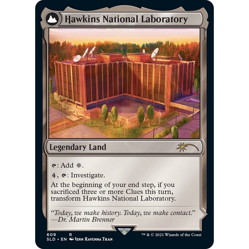 Hawkins National Laboratory // The Upside Down [Secret Lair Drop Promos]
