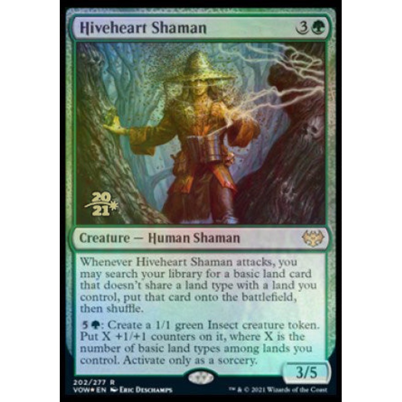 Hiveheart Shaman [Innistrad: Crimson Vow Prerelease Promos]