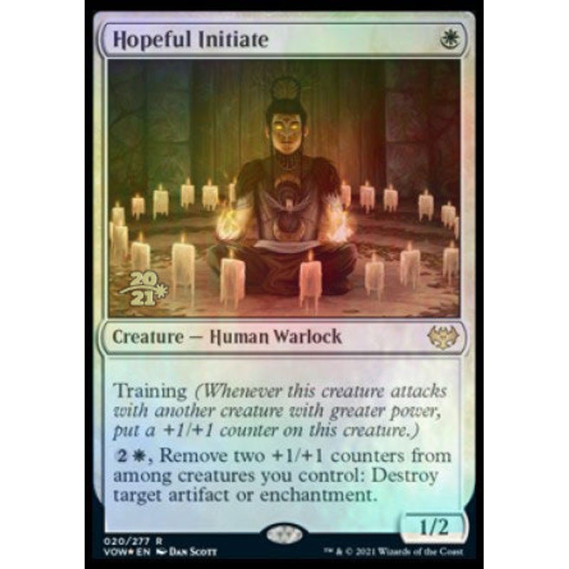 Hopeful Initiate [Innistrad: Crimson Vow Prerelease Promos]