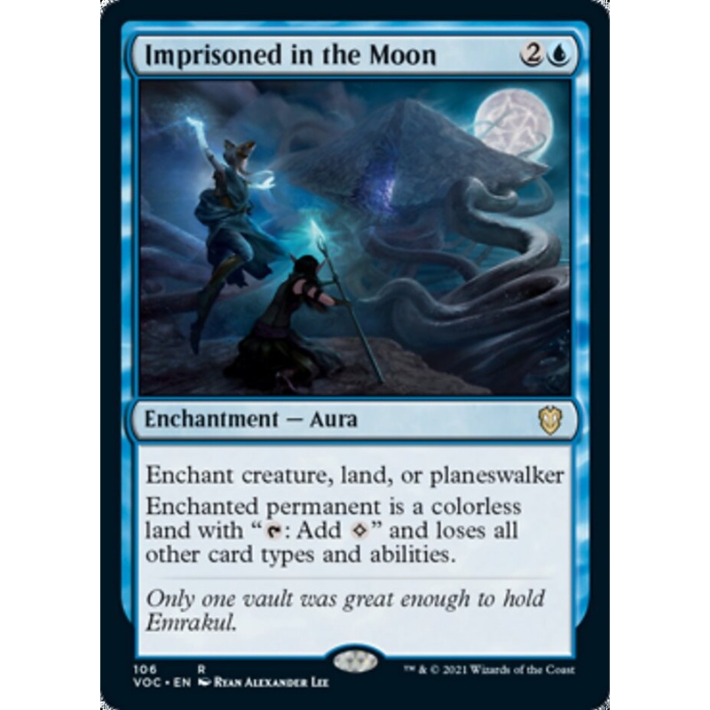 Imprisoned in the Moon [Innistrad: Crimson Vow Commander]