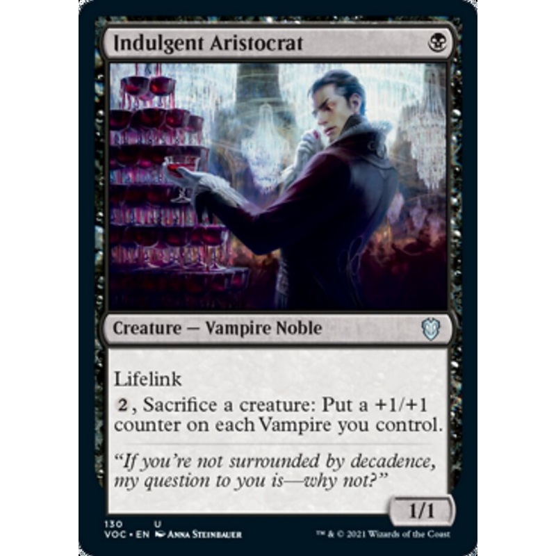 Indulgent Aristocrat [Innistrad: Crimson Vow Commander]