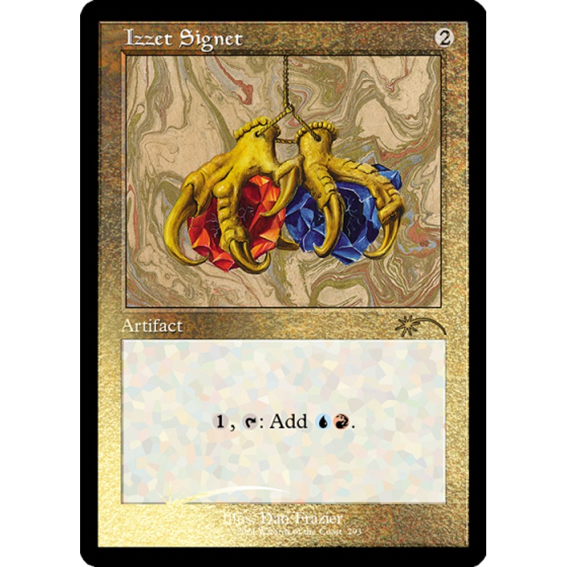 Izzet Signet (Retro) (Foil Etched) [Secret Lair Drop Series]