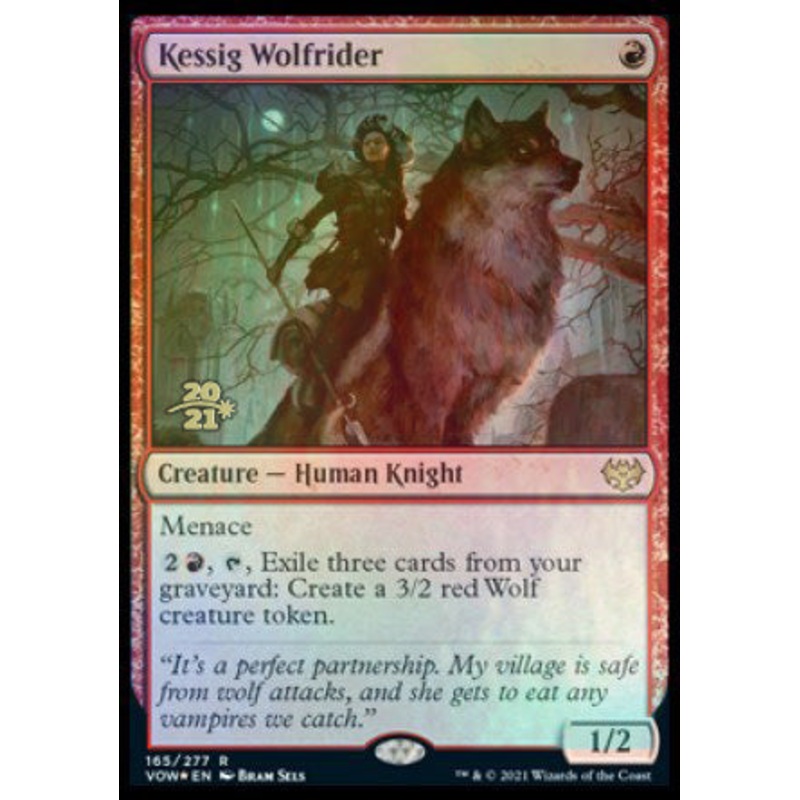 Kessig Wolfrider [Innistrad: Crimson Vow Prerelease Promos]