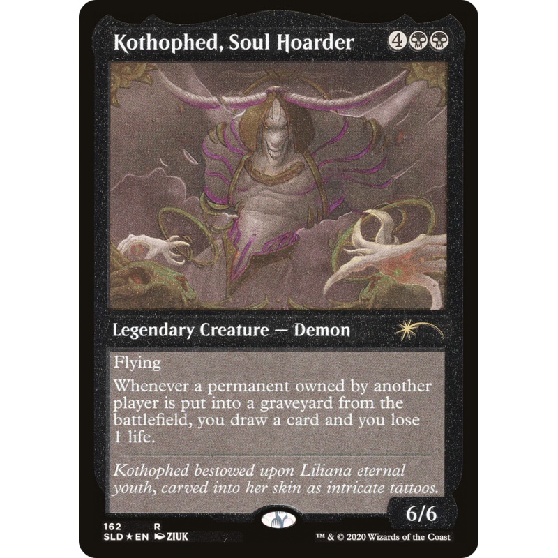 Kothophed, Soul Hoarder (Foil Etched) [Secret Lair Drop Series]