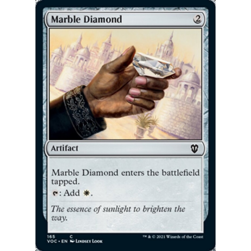 Marble Diamond [Innistrad: Crimson Vow Commander]