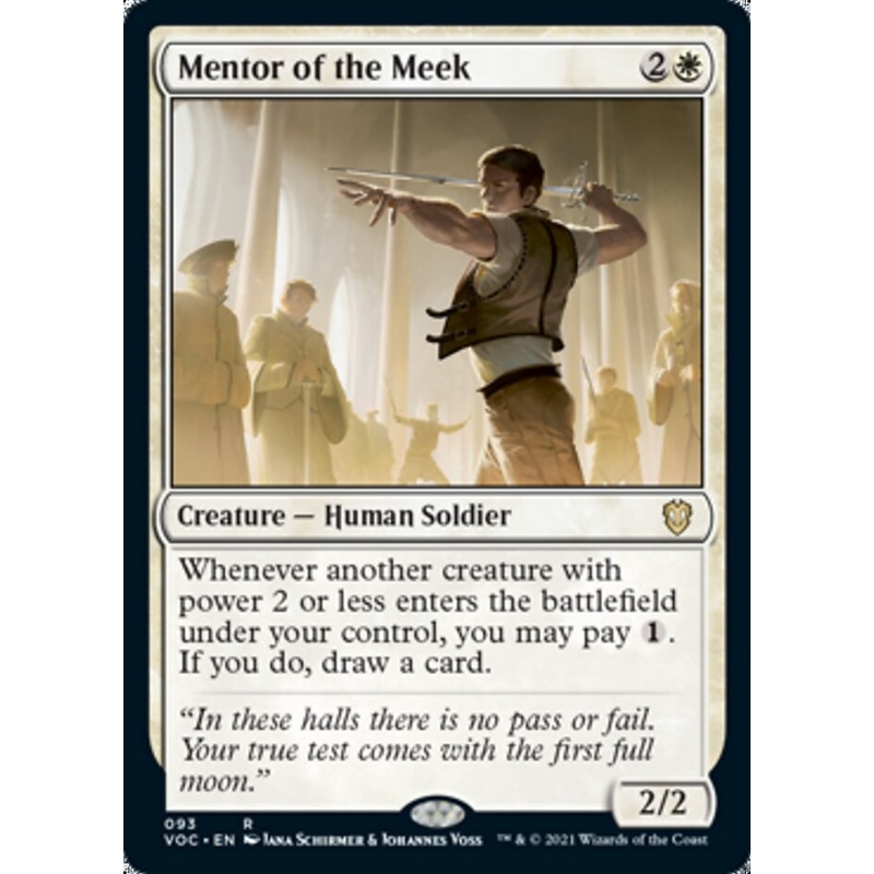 Mentor of the Meek [Innistrad: Crimson Vow Commander]