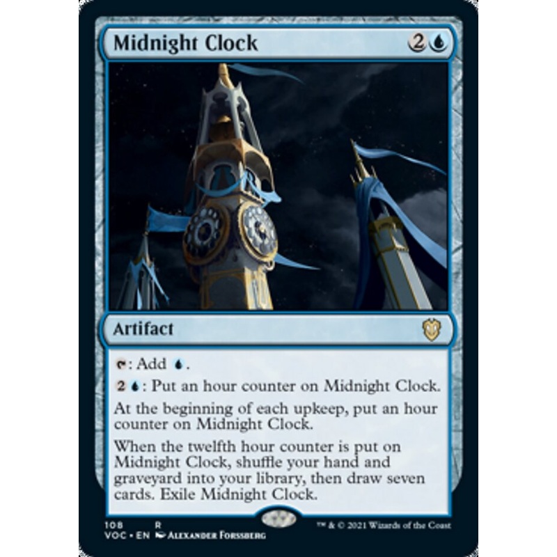 Midnight Clock [Innistrad: Crimson Vow Commander]