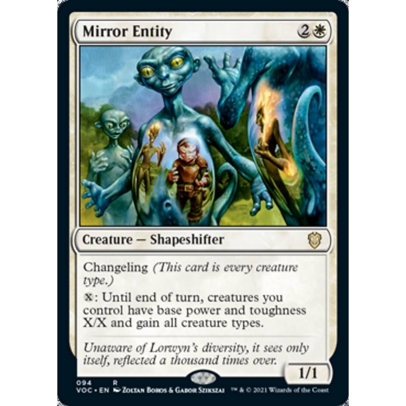Mirror Entity [Innistrad: Crimson Vow Commander]