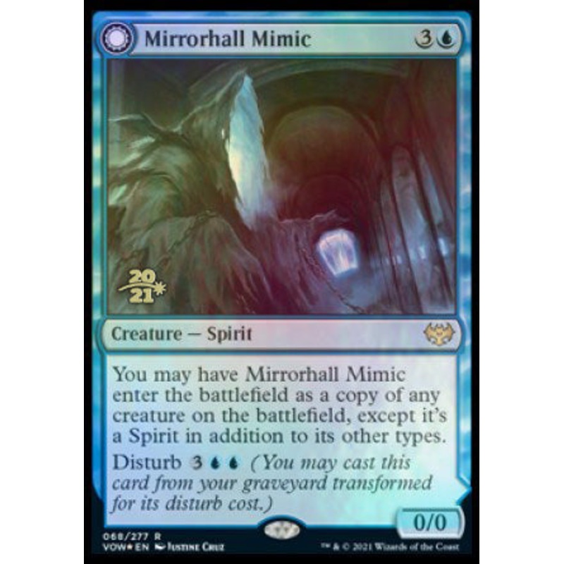 Mirrorhall Mimic // Ghastly Mimicry [Innistrad: Crimson Vow Prerelease Promos]
