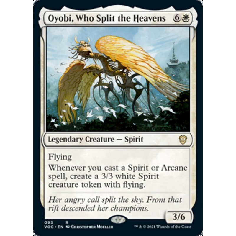 Oyobi, Who Split the Heavens [Innistrad: Crimson Vow Commander]